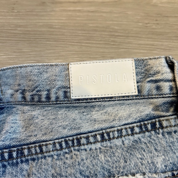 Pistola Women’s Light Wash Distressed Jean Short - 29 - Picture 4 of 5